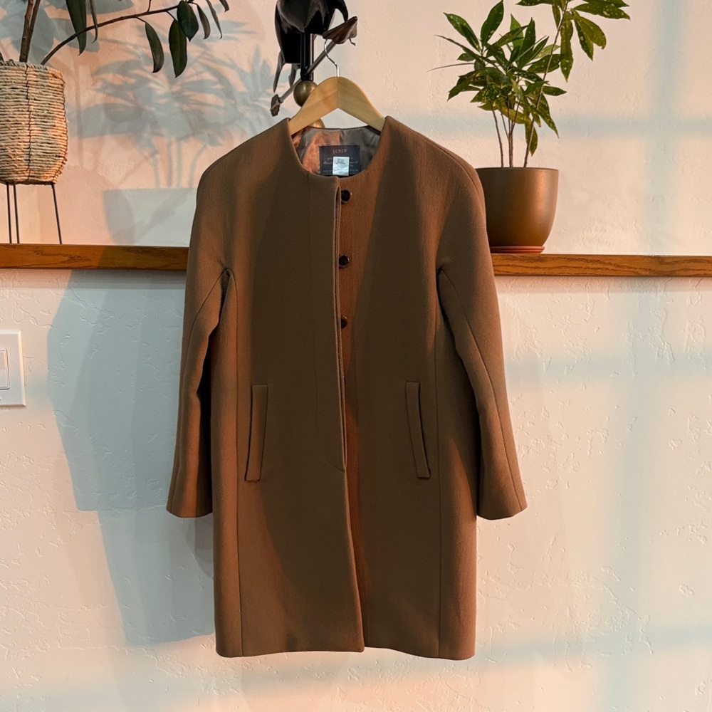 J. Crew Double Cloth Stadium coat.